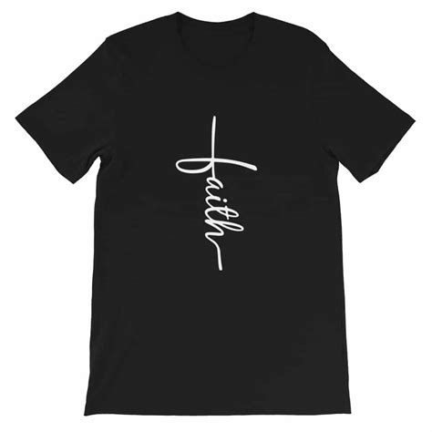 Faith Cross Christian T-Shirt - Women's Apparel - Fabrics Of Faith