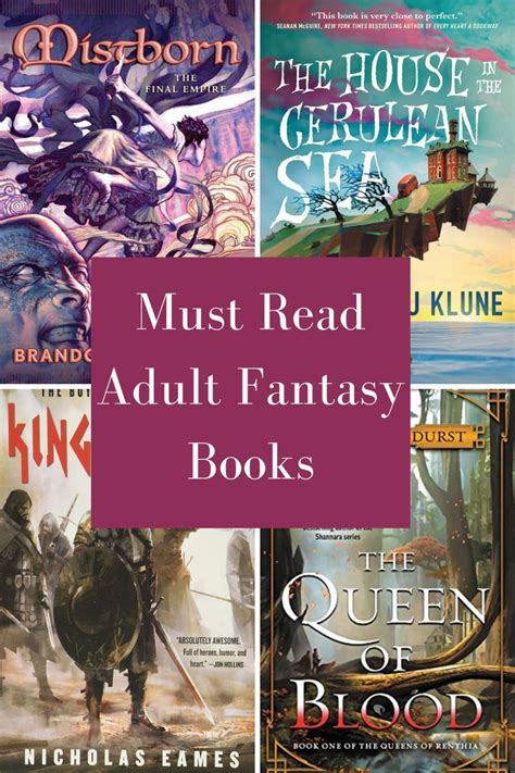 Adult Fantasy Books You Need To Read Artofit