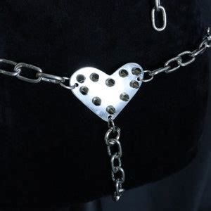 Metal Spiked Heart Bikini Etsy