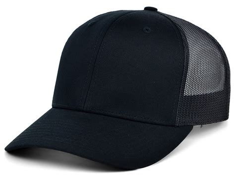 Richardson 112 Trucker - Black/Black – CustomLids.com