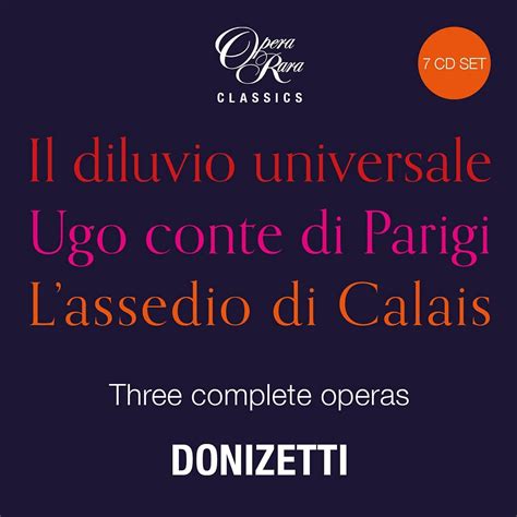 Donizetti in the 1830s - Three Complete Operas | Warner Classics