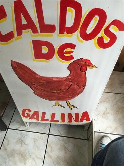 Menu at Ricos Caldos De Gallina restaurant Ciudad López Mateos Av