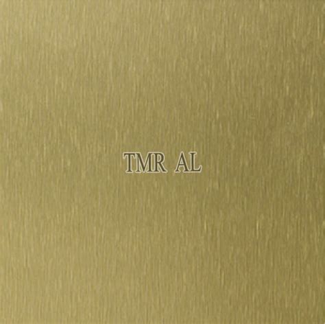 Gold Brushed Aluminum Coil Gold Brushed Aluminum Foil