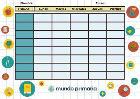 Cuál es el horario de clases de secundaria en mi escuela