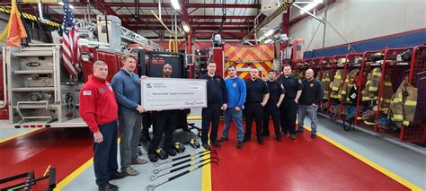 Marcus Hook Trainer Fire Co Gets Grant For Firefighting Gear Delco Times