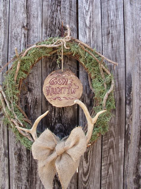 Pin By Saralee Starnes On Rileys Wedding Deer Horns Outdoor Wreaths