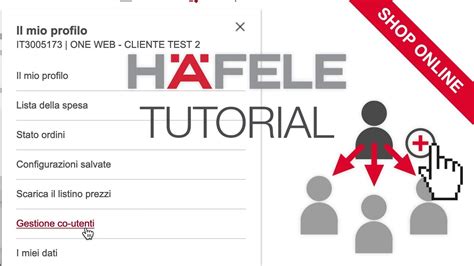 Come Creare E Gestire Co Utenti Tutorial Shop Online H Fele Youtube