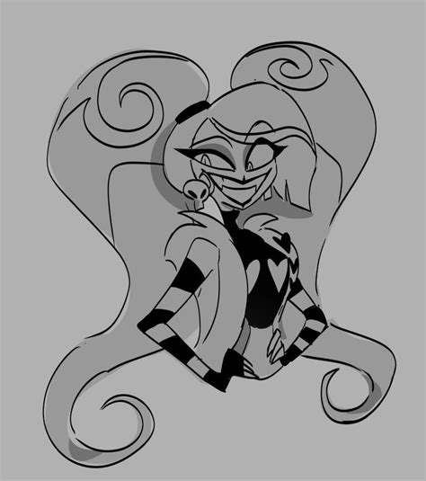 Pin De L Rd Lone En Hazbin Hotel Helluva Boss En Dibujo De