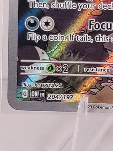 Houndour Sv Obsidian Flames Holo Ebay