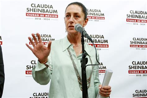 Presume Claudia Sheinbaum Reducción En Delitos De Alto Impacto En Cdmx Almomento Noticias