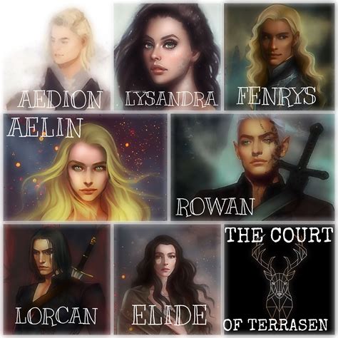 Throne Of Glass Cast Part Two Sarah J Maas The Character Artofit