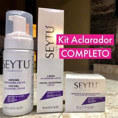 Kit Aclarador Seytu Health And Beauty Shampoo Bottle Hand Soap Bottle