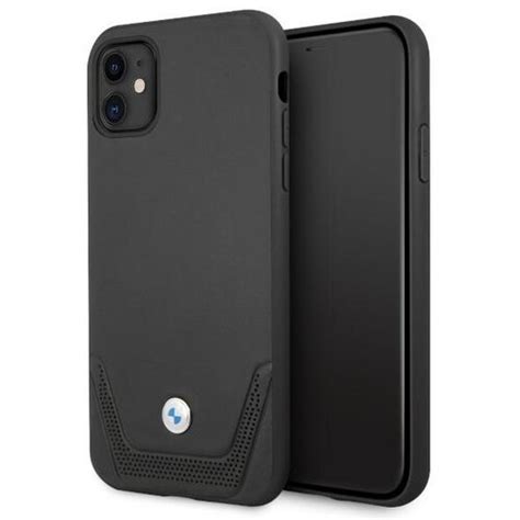 BMW Perforate Do Apple IPhone 11 Czarny Etui Niskie Ceny I Opinie W