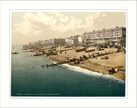 The Beach Looking West Worthing England The Beach Looking Flickr