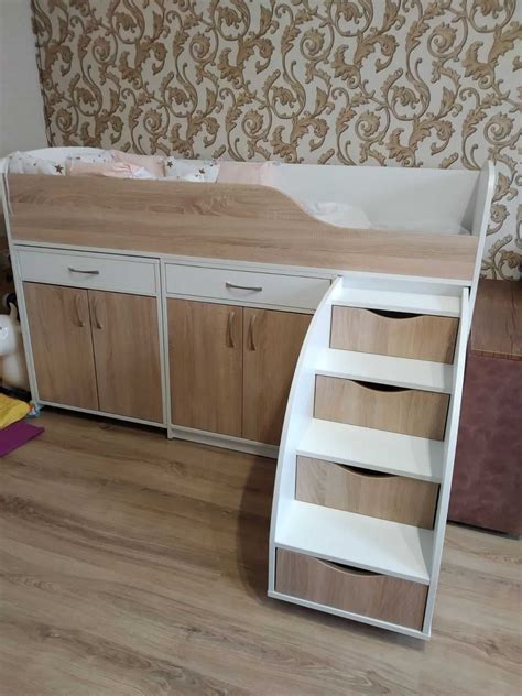 Ліжко чердак кровать ДЛ1 від виробника: 8 510 грн. - Детская мебель ...