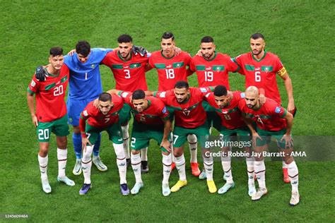 Morocco Team Group Before The Fifa World Cup Qatar 2022 Semi Final News Photo Getty Images