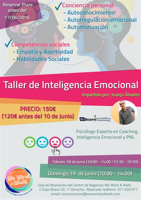 Taller De Inteligencia Emocional WeLearnCoaching