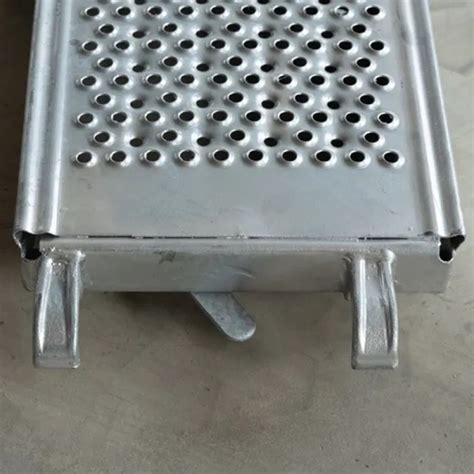 Mm Scaffold Working Platform Walk Board Galvanized Steel Hook Plank