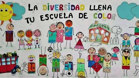 La ONCE Selecciona Un Mural Sobre La Diversidad Elaborado Por Alumnos