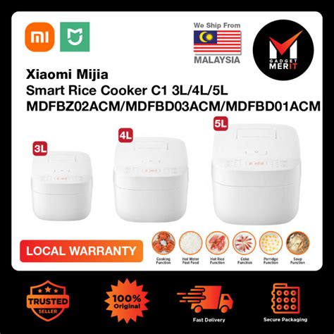 Xiaomi Mijia Smart Rice Cooker C L L L Lazada