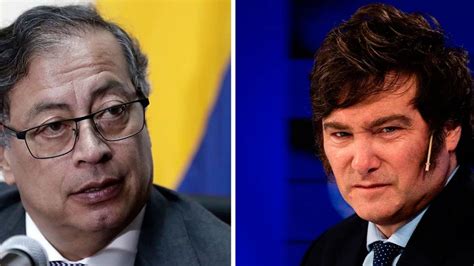 Javier Milei criticó duro a Gustavo Petro y Colombia le respondió con