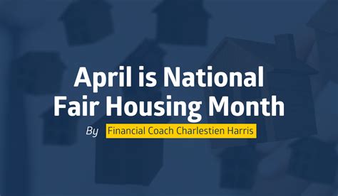 April Is National Fair Housing Month