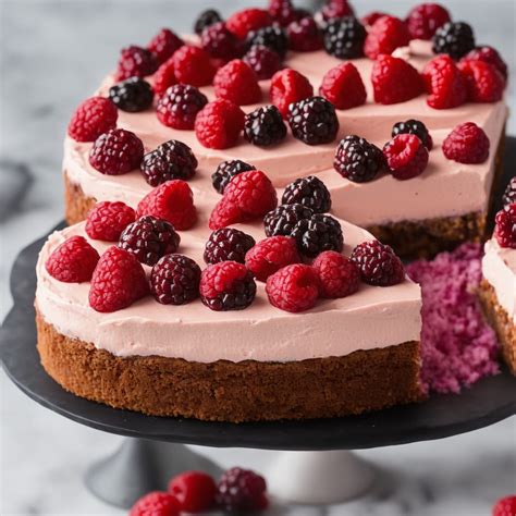 Iced Berry Mousse Cake Recipe Recipes Net