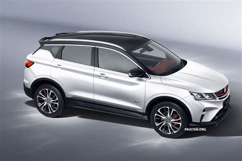 Proton X50 SUV previewed – 4 variants, 6 colours, 1.5TGDi and 7DCT ...