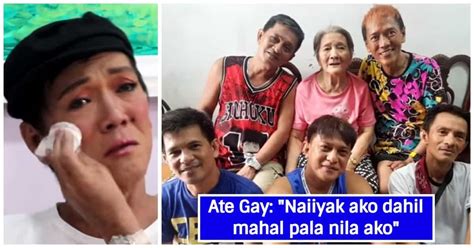 Ate Gay Emosyonal Na Nagpasalamat Sa Mga Kapatid Para Sa Kanyang Ikalawang Buhay Kami Ph