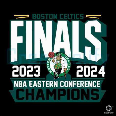 Celtics Nba Finals Eastern Conference Svg Creativelify