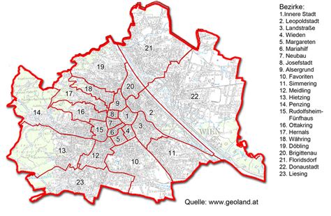 Vienna S Districts