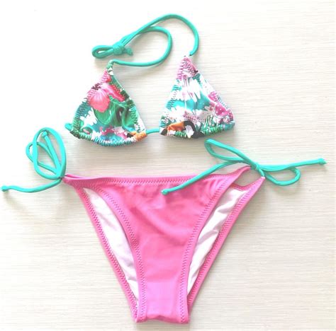 Aqua Perla Girl Lolita Pink Spf Bikini Helenemoda