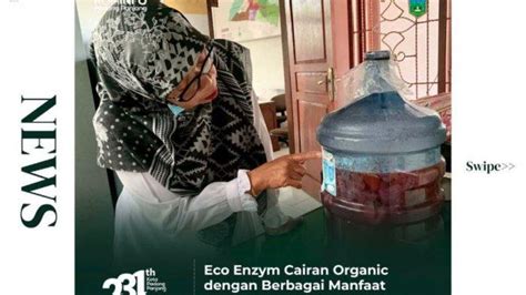 Cara Mudah Bikin Eco Enzyme Cairan Organik Dengan Berbagai Manfaat