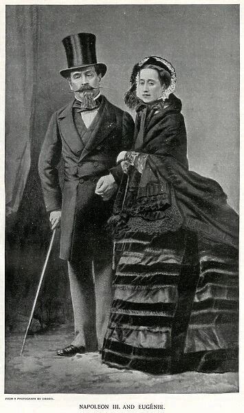 Napoleon III and Eugenie Our beautiful Wall Art and Photo Gifts include ...