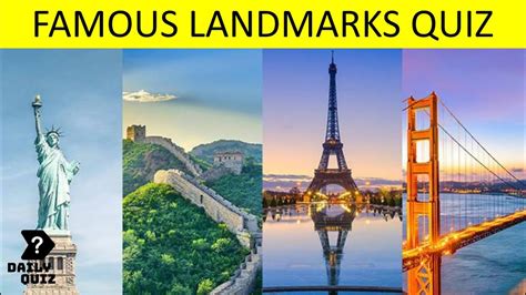 Guess The Famous Landmarks Quiz YouTube