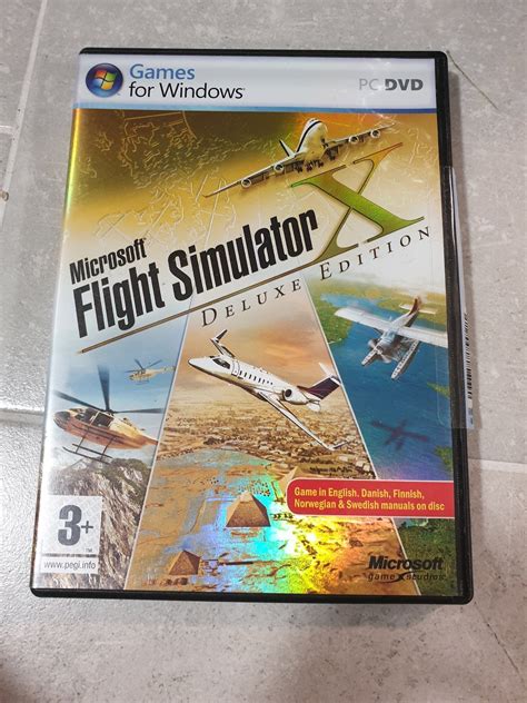 Microsoft flight simulator X deluxe edition PC 438827689 ᐈ Köp på