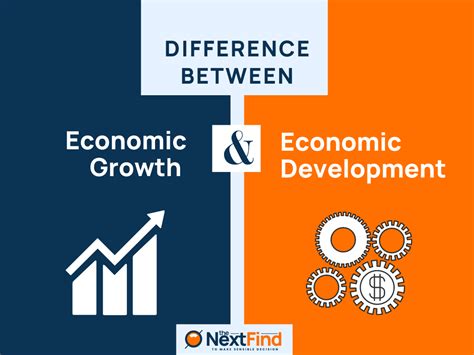 Differences Between Economic Growth And Economic Development