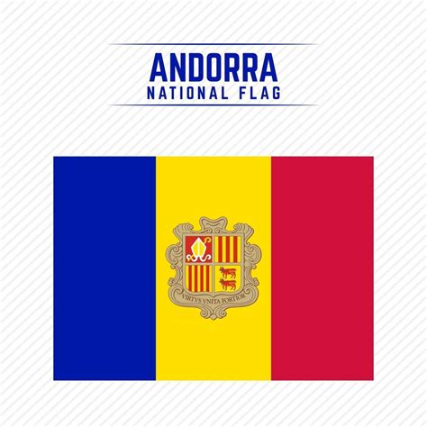 National Flag Of Andorra 2822581 Vector Art At Vecteezy