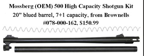mossberg 500 with extended magazine