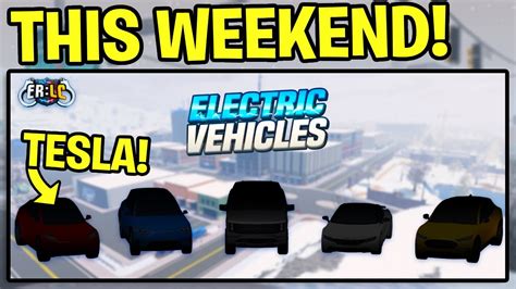 5 New Electric Cars This Weekend In ERLC TESLAS YouTube