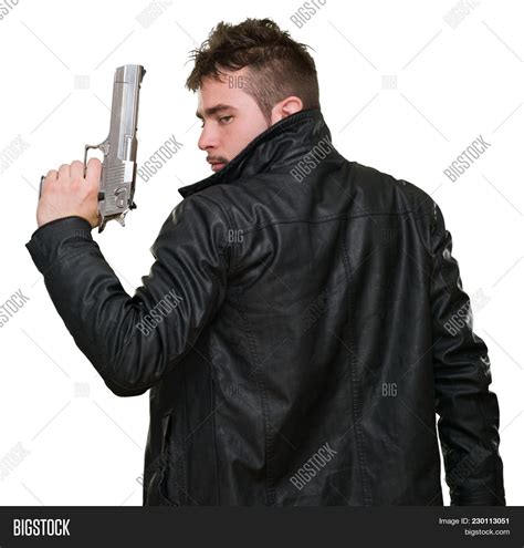 Portrait Man Holding Image And Photo Free Trial Bigstock