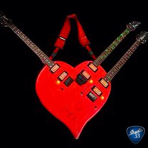 Its Valentines Day And We ️guitar Remember Steve Vais Heart Shaped