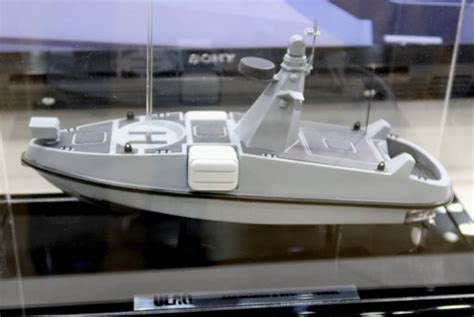 Lima 2023 Meteksan Savunma Unveils New Ulaq Sar Unmanned Surface Vehicle While Its Nazar Laser