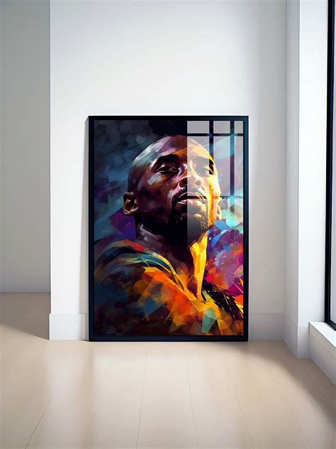 Kobe Bryant Digital Art Kobe Bryant Printable Poster Black Mamba Lakers Sports Art La Lakers Los