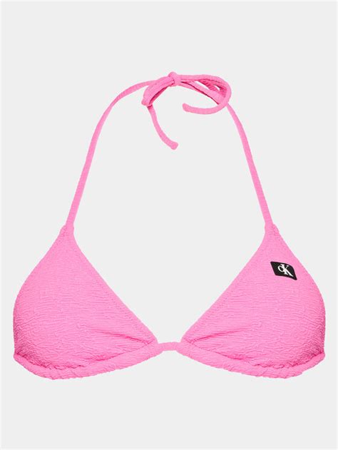 Calvin Klein Swimwear Bikini Oberteil KW0KW02394 Rosa Modivo De