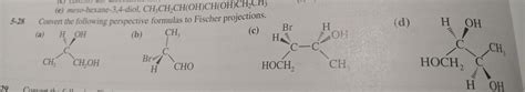 Solved E Meso Hexane 34 Diol Chch Chohchohch2ch3