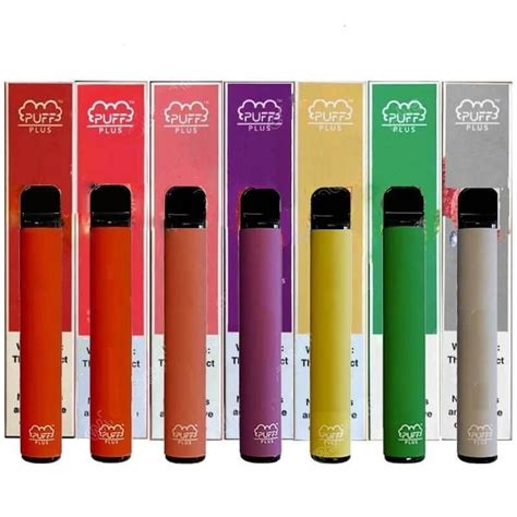 Puff Bar Plus Vape Pen Disposable Pods Device Puffs Pre Filled Stick