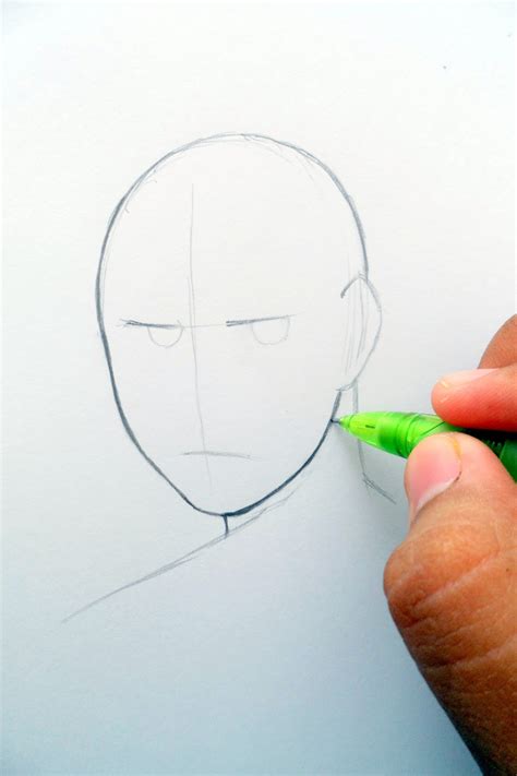 norizz-san's artwork: How to Draw an Anime Guy's face