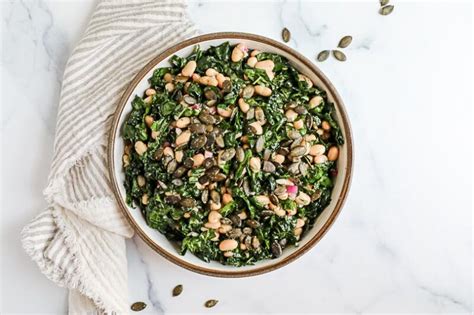 Kale White Bean Salad Salads Jenny Shea Rawn