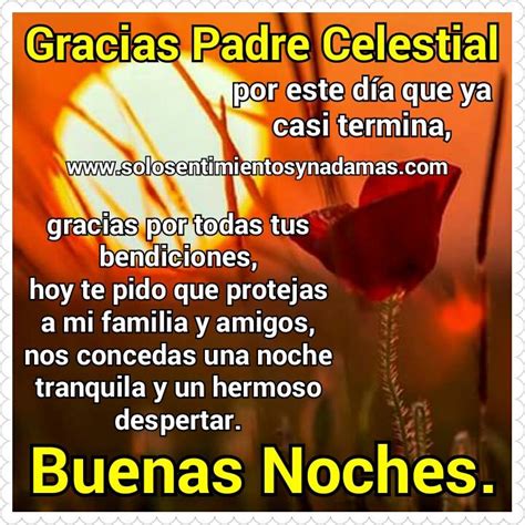 Gracias Padre Celestial Solo Sentimientos Y Nada Mas